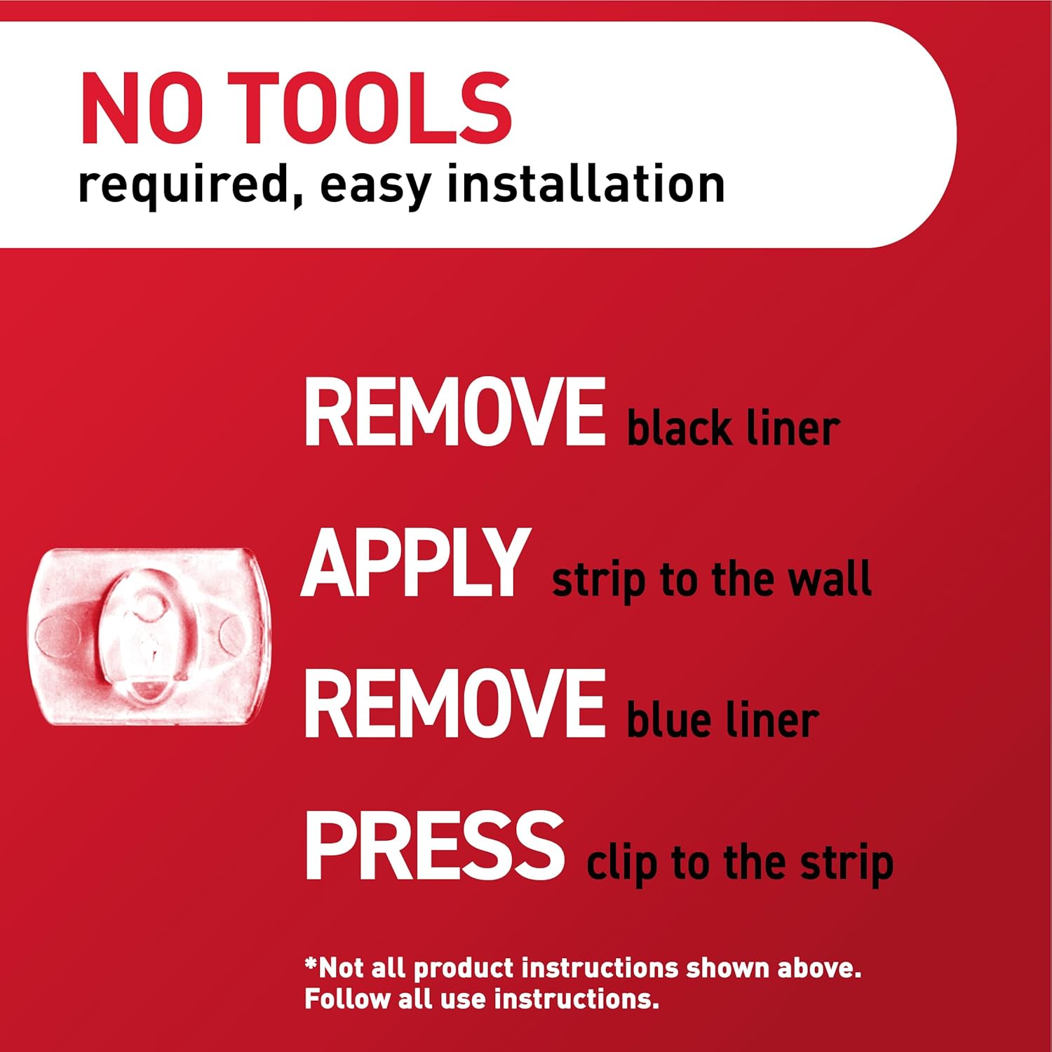 Command Secure Light Clips for Dorm and Bedroom Safety, Damage-Free Adhesive Mounting for String Lights