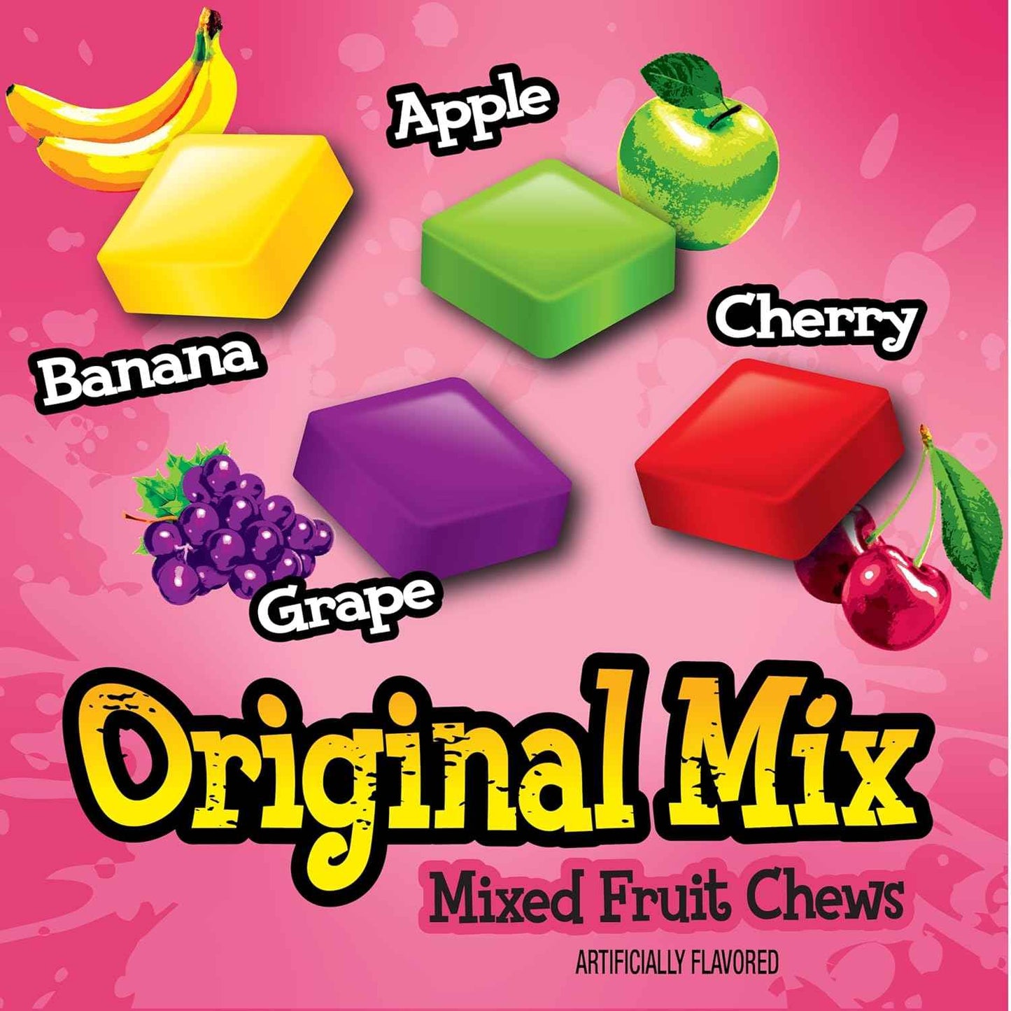 Now and Later Candy, Original Chewy Mix – Portable Individually Wrapped Snack for Camping Trips and Picnic Baskets