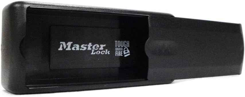 Master Lock Magnetic Key Holder – Weatherproof Spare Key Storage for Garages, Sheds, and Patio Doors