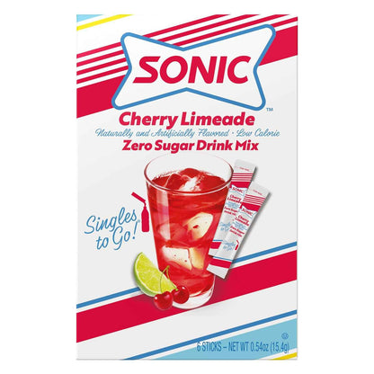 Sonic Singles to Go! Drink Mix Variety Pack – Sugar-Free Lunchbox Packets for School, After-School Activities, and Field Trips