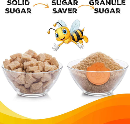 Terracotta Sugar Keeper Disc – Simple Kitchen Storage Solution, Neutral Clay Brown Sugar Softener for Clean Countertops