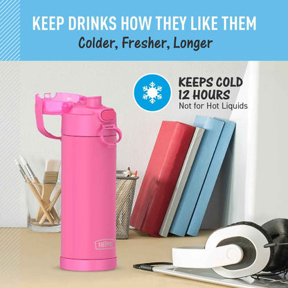 THERMOS FUNTAINER Insulated Kids Bottle – Holiday and Back-to-School Gift for Boys and Girls Ages 5 and Up