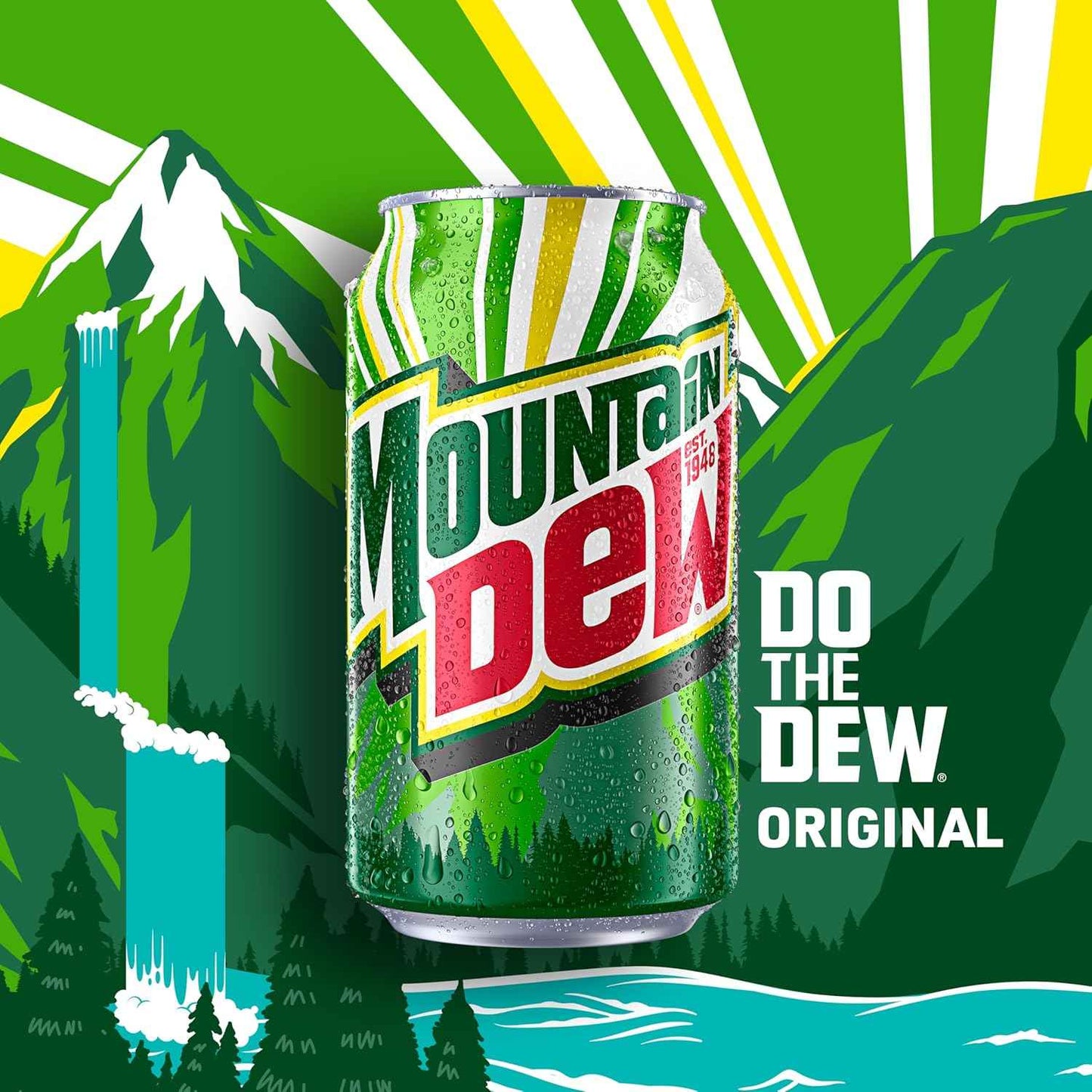 Mountain Dew Mini Cans 7.5oz 10-Pack – 110 Calorie Portion-Controlled Soda for Mindful Snacking