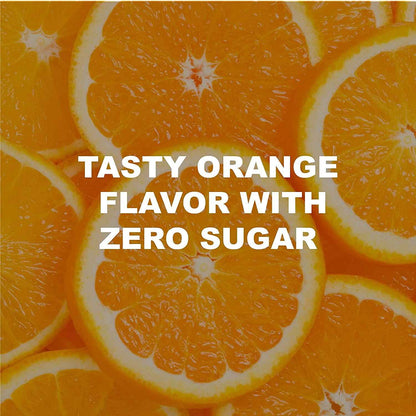 Sunkist Singles To Go Drink Mix – Kid Friendly Orange Soda Sticks for Lunchboxes, After School Snacks, and Car Cup Holders