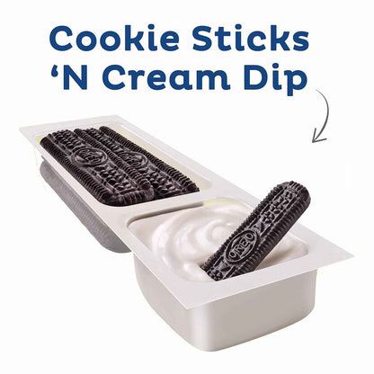 Handi-Snacks OREO Cookie Sticks 'N Creme Dip Snack Packs for Road Trips, Picnics, and Theme Park Bags, 20 Portable Packs