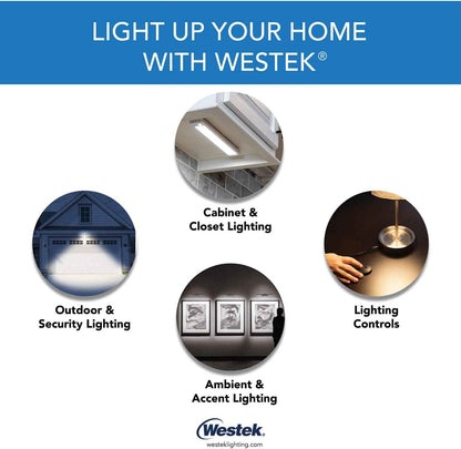 AmerTac MLC4BC Westek Plug-in Motion Night Light for Nurseries and Kids Bedrooms – Safe Hands-Free Comfort After Dark