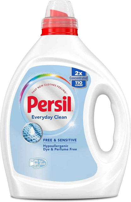 Persil Free & Sensitive Laundry Detergent – Hypoallergenic Baby Laundry Soap for Nursery and Playroom Safety