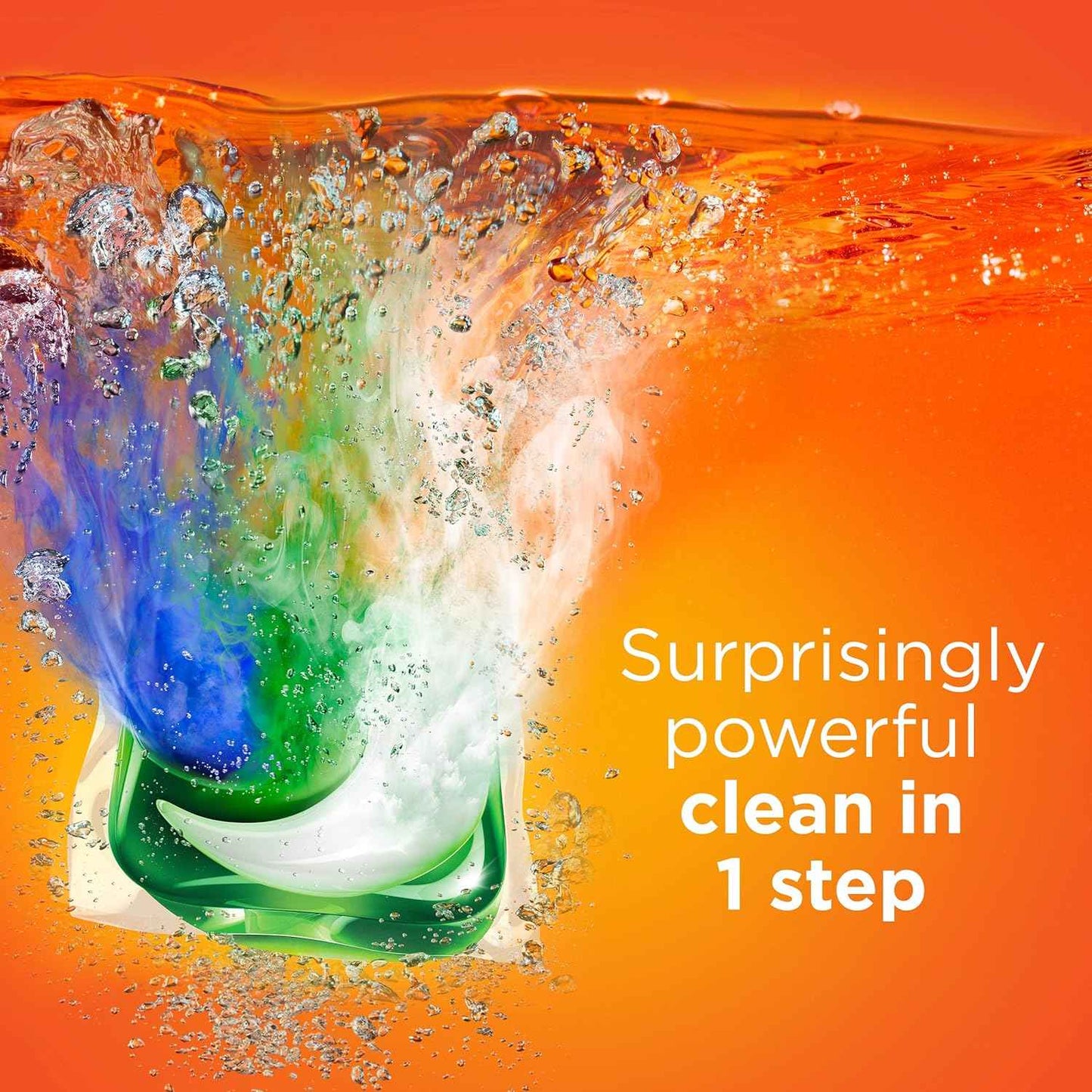 Tide PODS Concentrated Laundry Pacs for Uncluttered Laundry Closets – One Tub Replaces Bottles and Powder