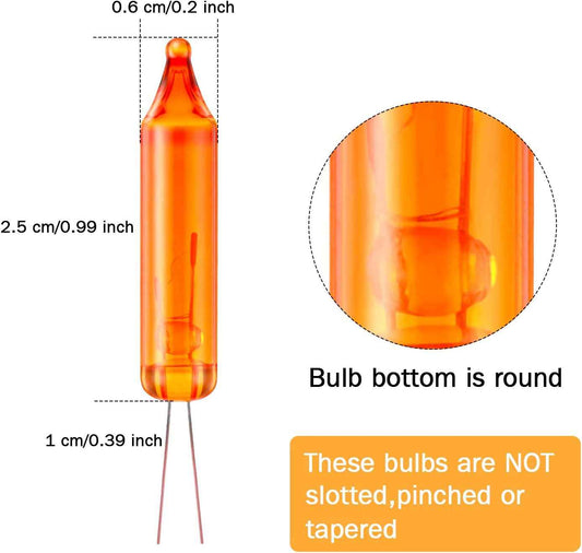 Lumifye Glow Christmas Tree Replacement Bulbs – 100 Count Multicolor Mini Incandescent Replacement Lights for Bedroom, Mantel, and Living Room Holiday Decor