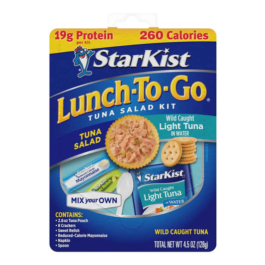 StarKist Tuna Salad Lunch Kit – 18g Protein Clean-Ingredient Lunch for Meal Prep
