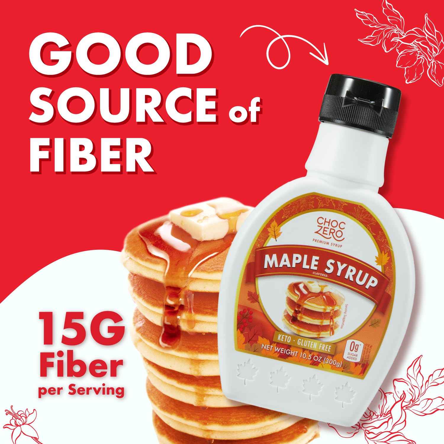 ChocZero Monk Fruit Syrup – Housewarming Present for the Health Conscious Home Chef