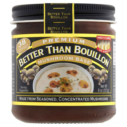Better Than Bouillon Premium Mushroom Base – Streamlined Pantry Solution for Busy Cooks