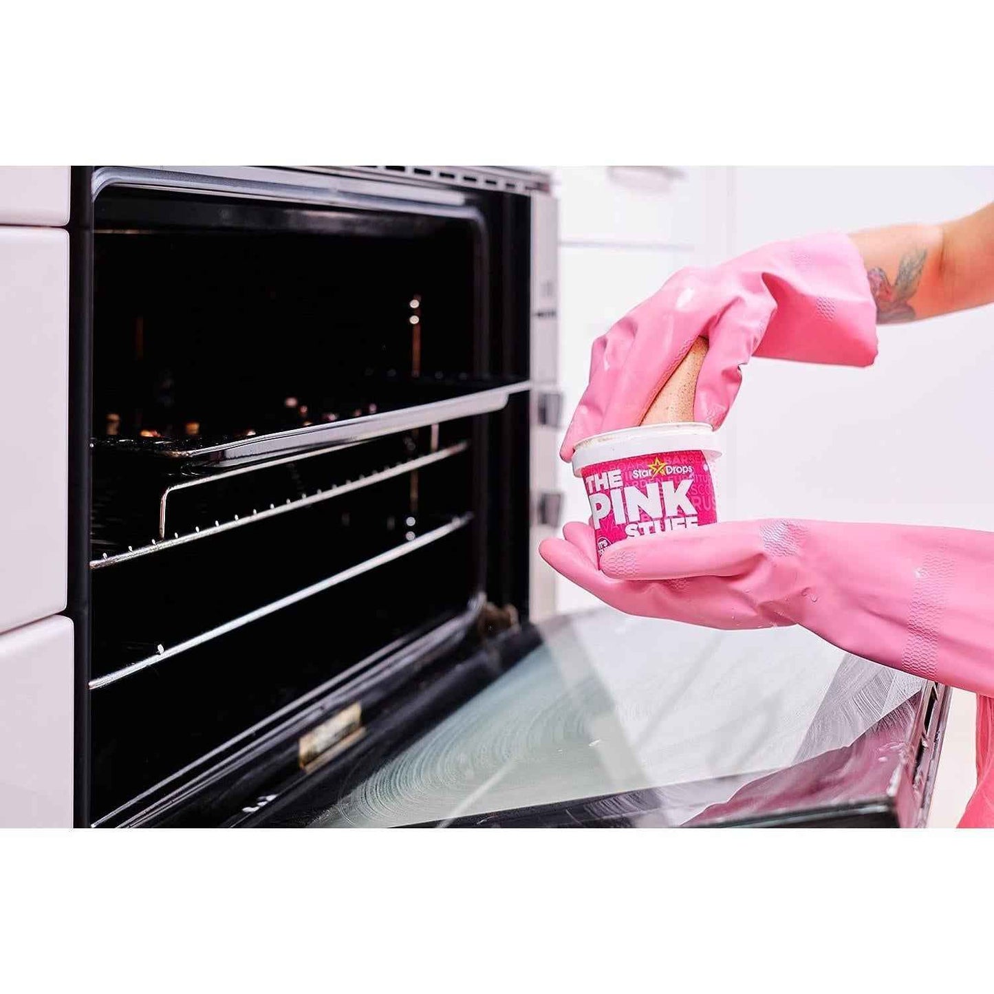 Stardrops The Pink Stuff Paste & SQeeZY Sponge Bundle – Thoughtful Housewarming Gift for New Homeowners and Renters