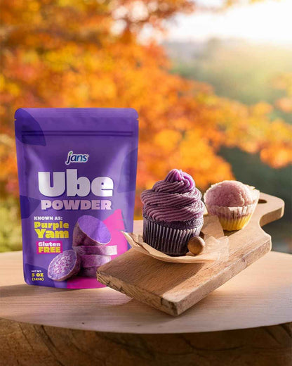 Jans Ube Powder for Baking, 5 oz | Pure Single-Ingredient Yam for Wholesome Family Desserts