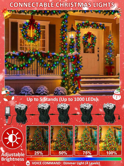 Cici Voice Controlled Kids Room Lights – Safe No Flame Multicolor String Lights for Nursery & Playroom