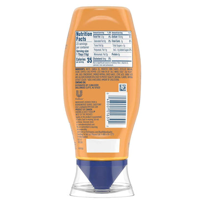 Hellmann's Mayonnaise Dressing Mild Chipotle – Heart-Smart Condiment for Clean-Eating Home Cooks, 11.5 oz