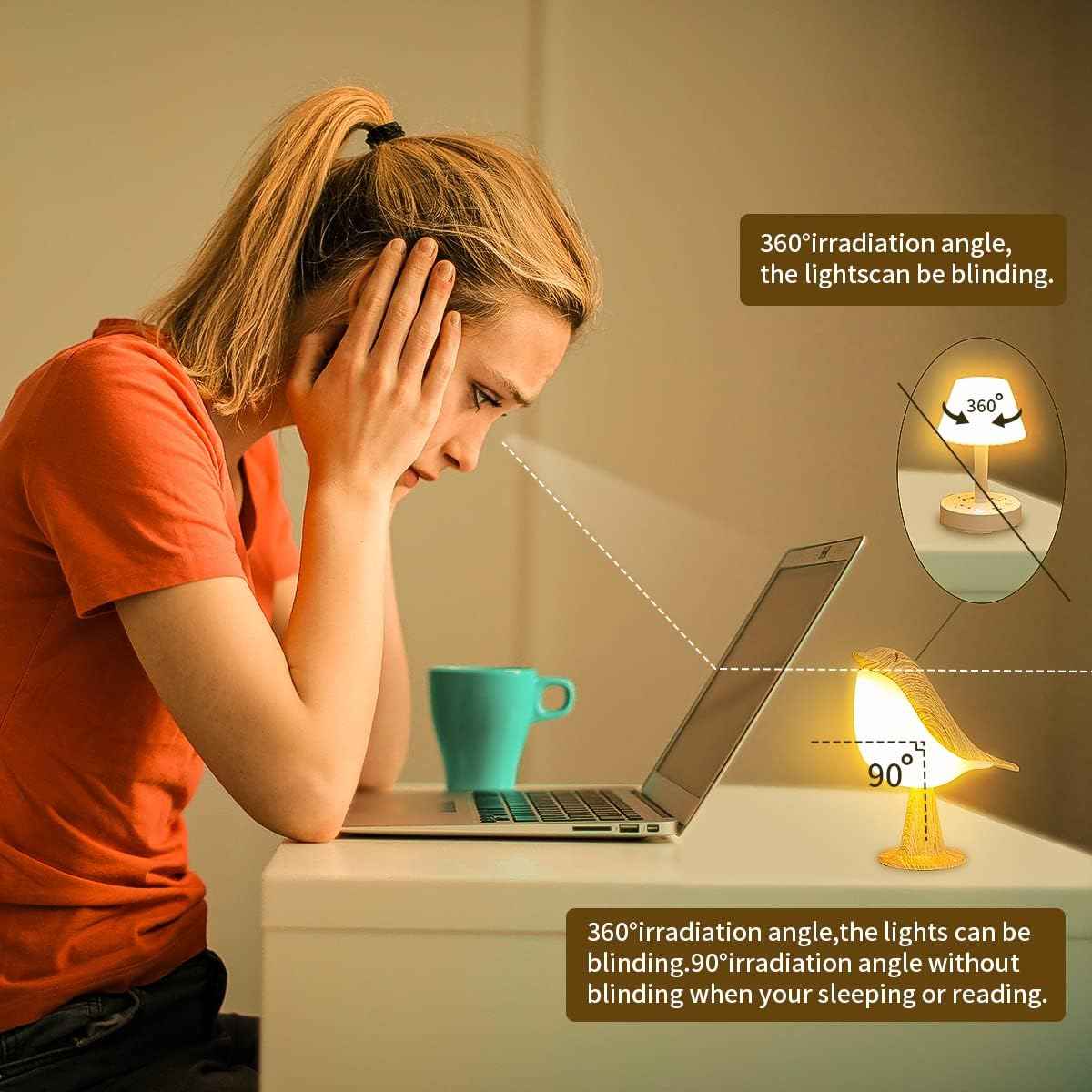 AeroBeam Hummingbird Portable Lamp – Waterproof Camping Lantern for Tents, Rechargeable 1800mAh LED with 1 Week Runtime