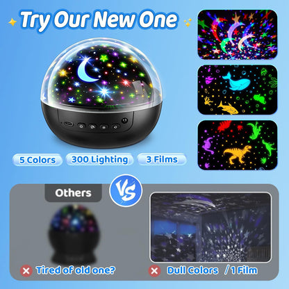 COOLNIGHT Kids Night Light Projector – Calming Bedtime Wind-Down for Overstimulated Toddlers