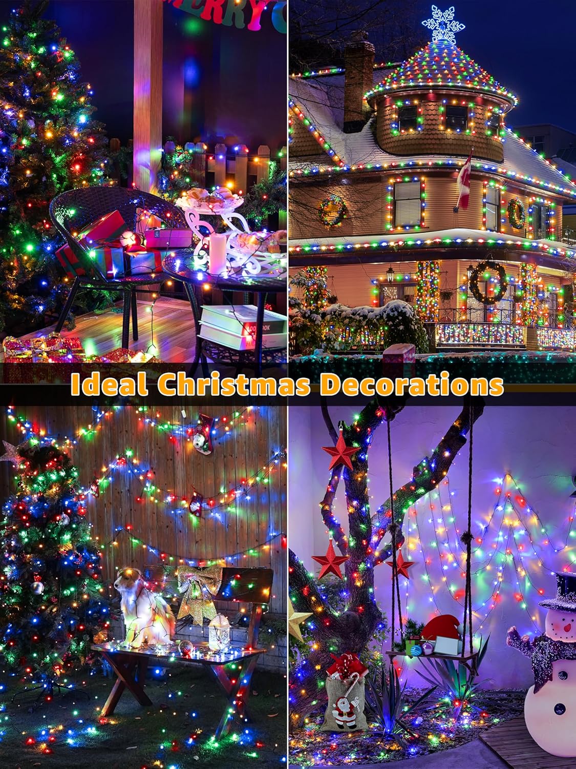 CozyHOME 29V Low Voltage LED String Lights – Cool-to-Touch, Flameless Family & Pet Safe Holiday Lighting