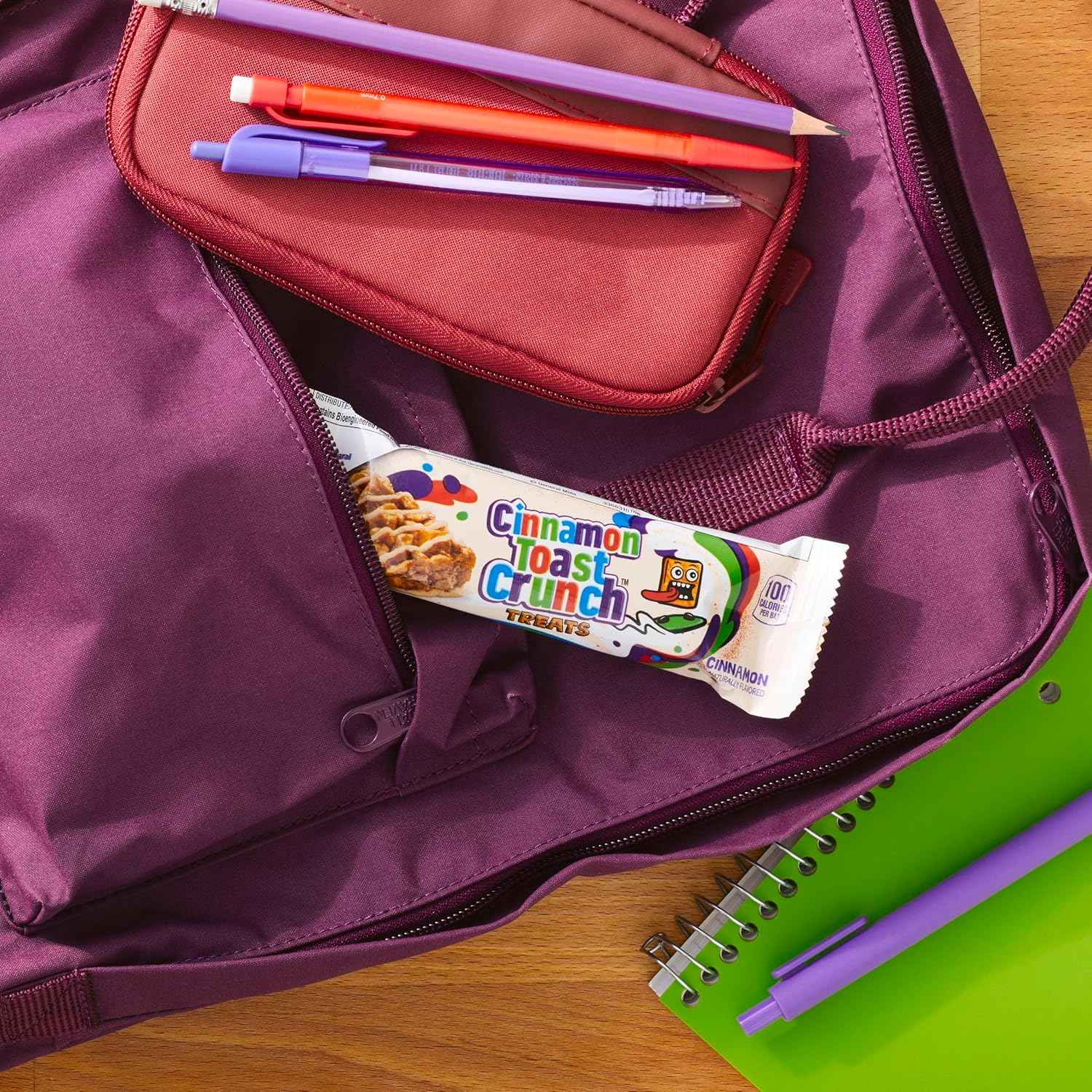 Cinnamon Toast Crunch Cereal Treat Bars, Snack Bars, 8 Ct, 6.8 oz – Filling Treat That Holds You Over Between Meals