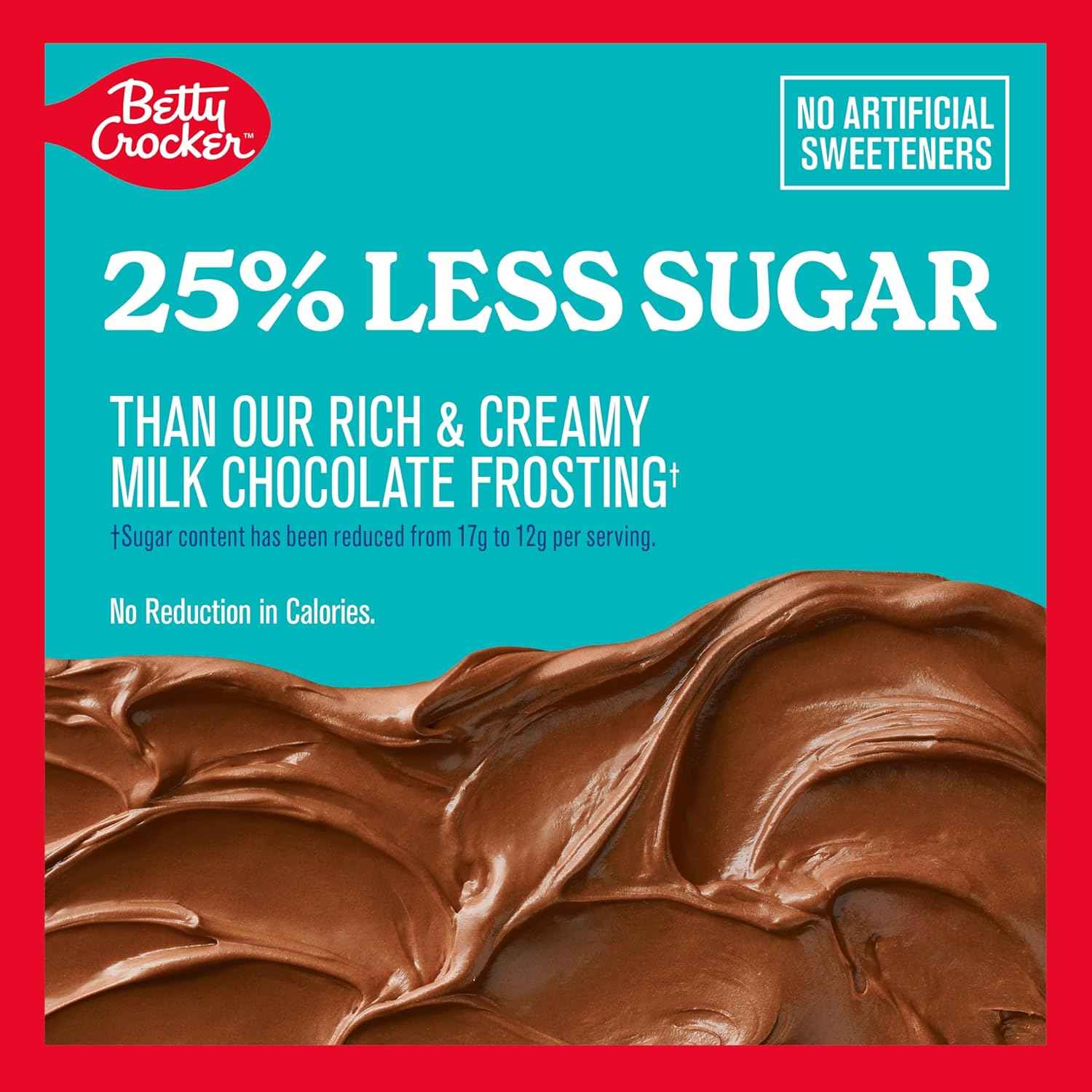 Betty Crocker Reduced Sugar Milk Chocolate Frosting – Family Baking Companion for After-School Snacks and Weekend Treat Projects