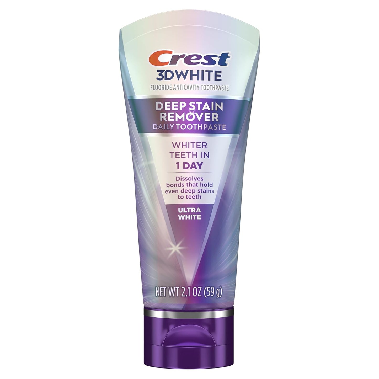 Crest 3DWhite Brilliance Deep Stain Remover Toothpaste – Daily Bathroom Self-Care Ritual for Coffee and Tea Drinkers