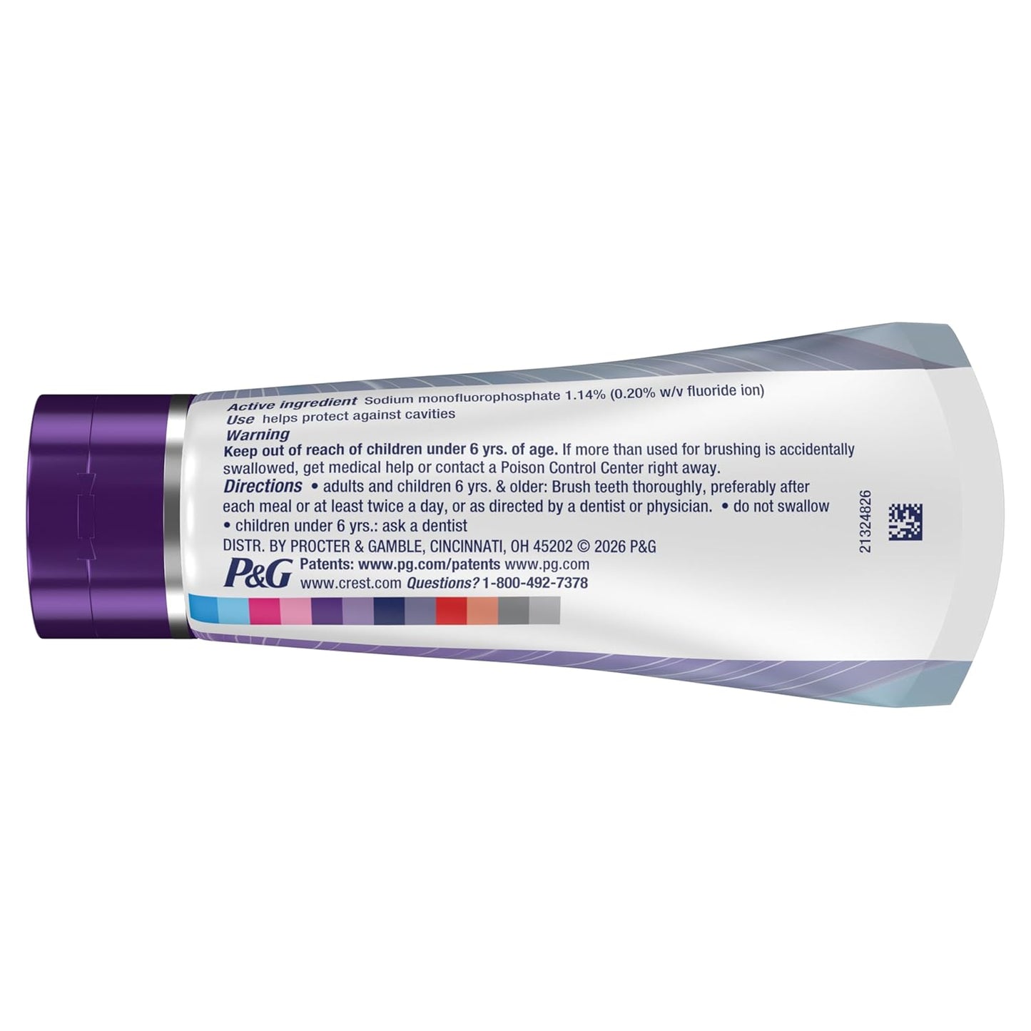 Crest 3DWhite Brilliance Deep Stain Remover Toothpaste – Daily Bathroom Self-Care Ritual for Coffee and Tea Drinkers