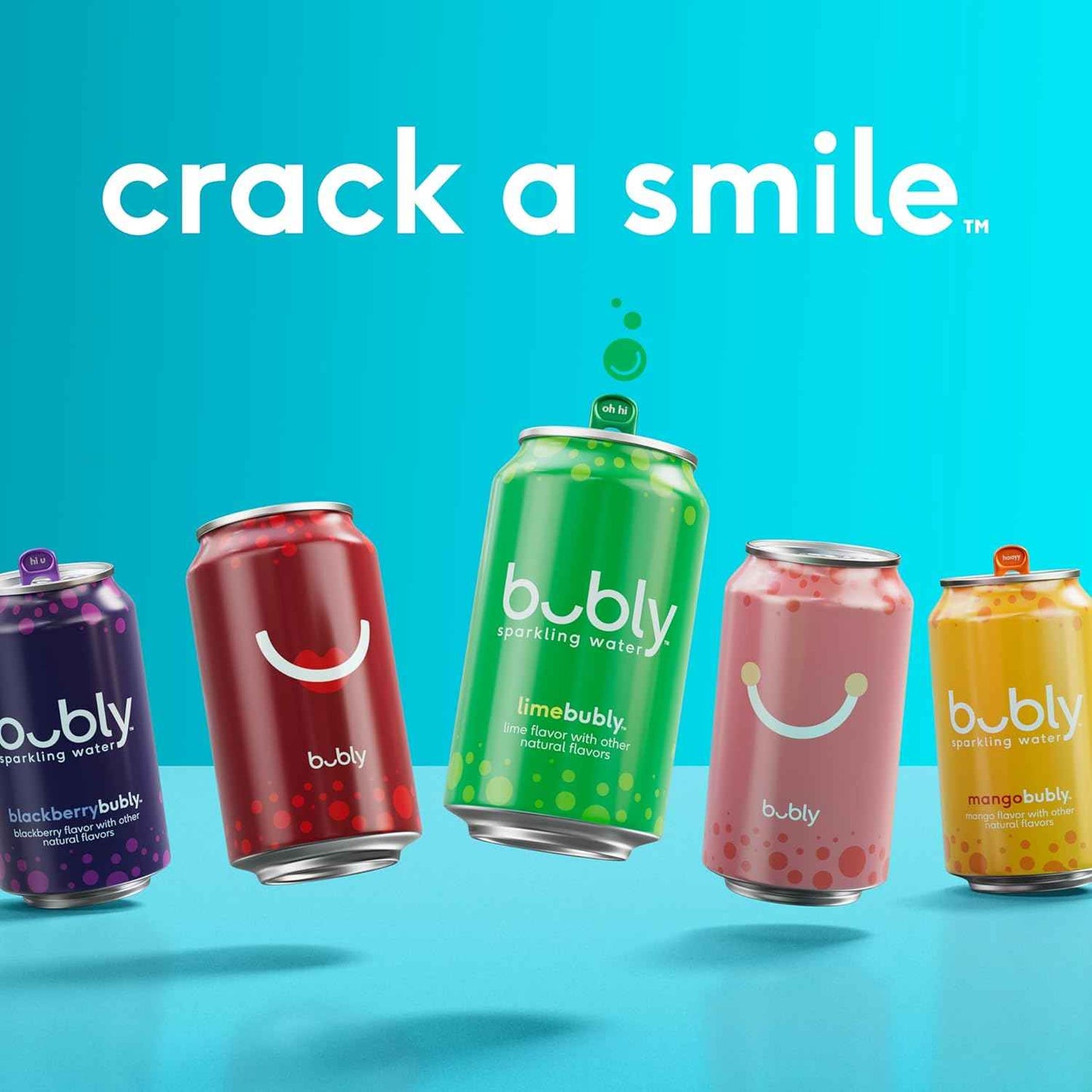 bubly Sparkling Water Blackberry – Cold Staying Aluminum Can for Backyard BBQs Tailgating and Road Trips, 12 fl oz (Pack of 8)