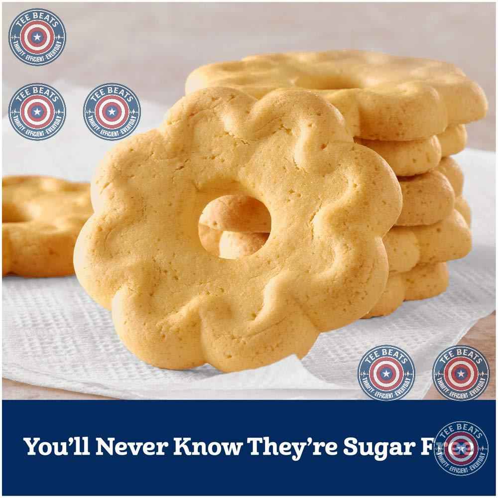 Murray Sugar Free Shortbread Cookies – No-Added-Sugar Lunchbox Treat for School Snack Time
