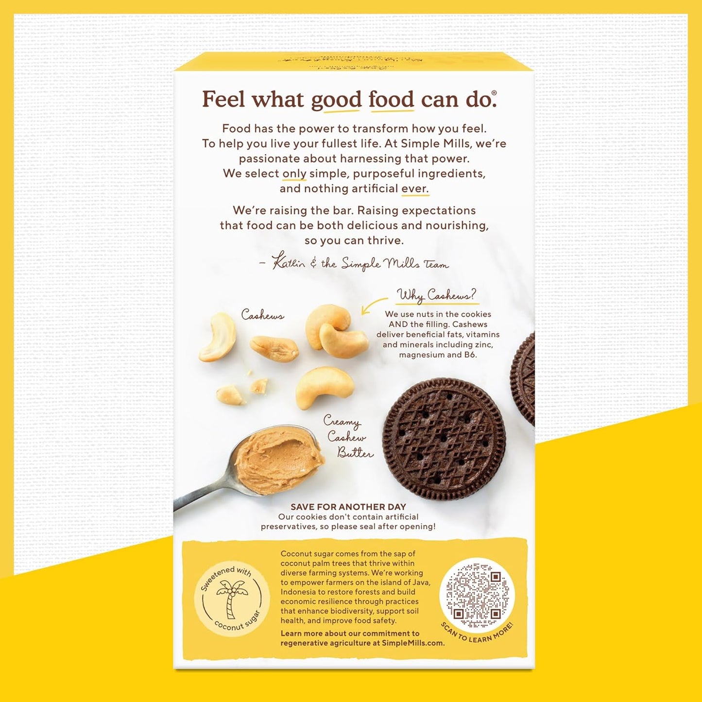 crispy cookie exterior with creamy nut-butter filling