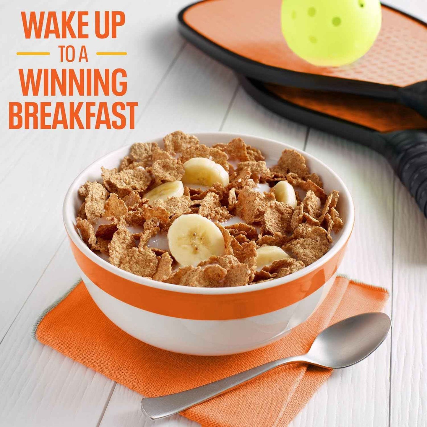 Kellogg's Frosted Bran Cereal – Desk Drawer Snack for Office and Study, Ready in Seconds