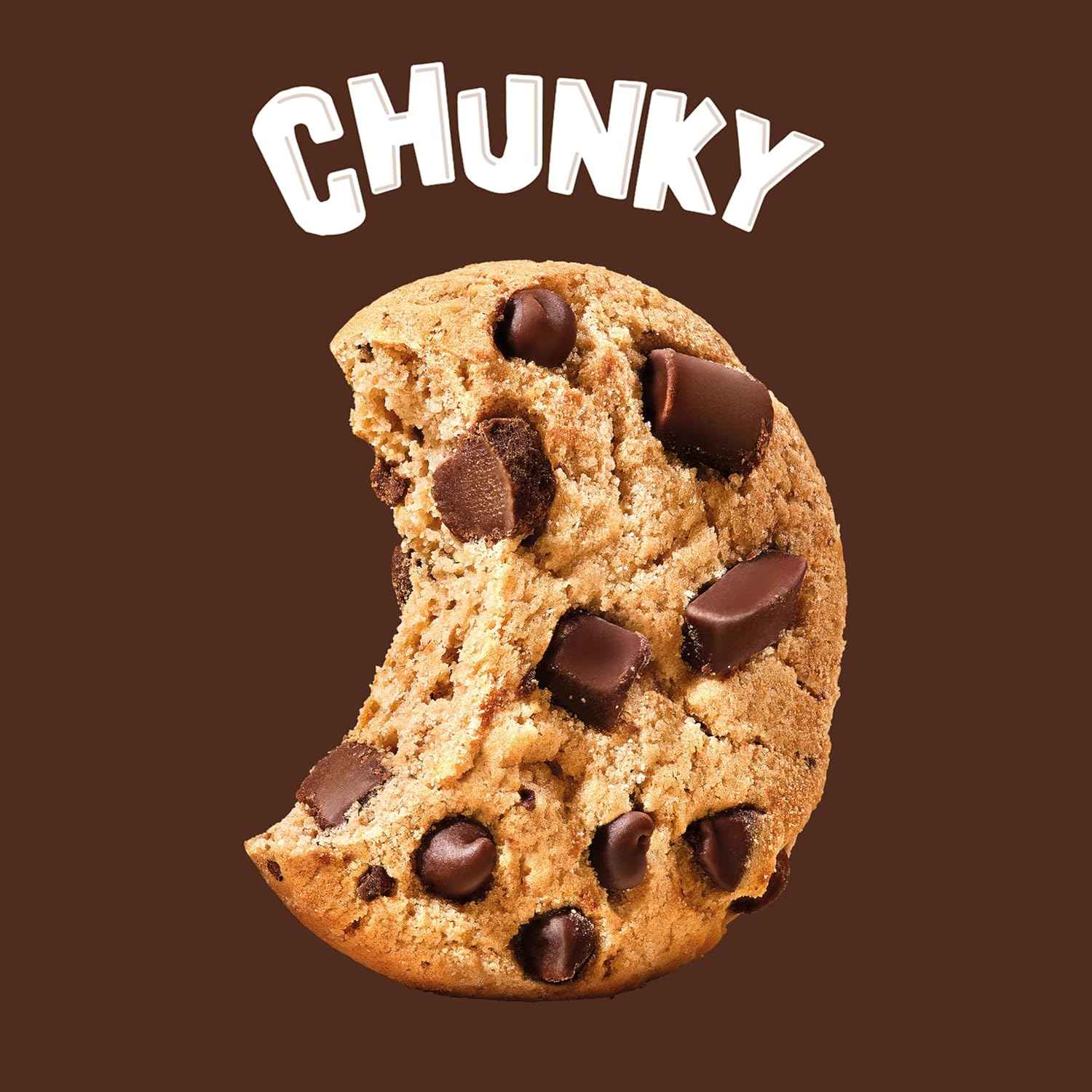 CHIPS AHOY! Chunky Fudgy Cookies Party Size – After-School Family Snack for Hungry Kids, 24.75 oz Bulk Pouch