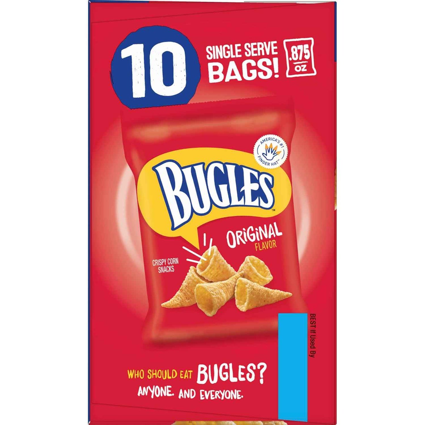 Bugles Original Corn Cone Snacks – Portable Crunchy Snack for Backyard Patios, Tailgates, and Outdoor Gatherings