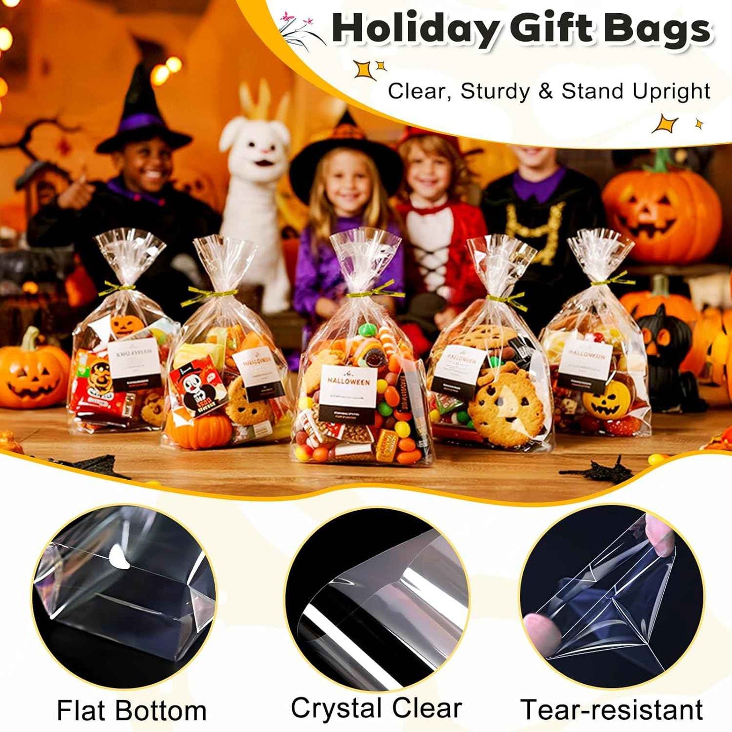 PigPotParty Premium Crystal-Clear Bags 6x9 – High-End Packaging for Handmade Soaps, Candles, and Luxury Gift Collections