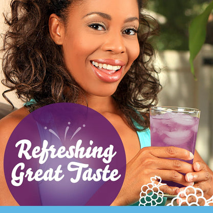 Crystal Light Caffeine Powdered Beverage – Low-Calorie Soda Alternative for Daily Hydration and Self-Care Routines, 120 Packets