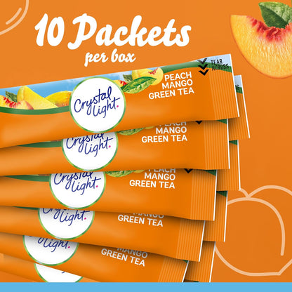 Crystal Light Peach Mango Green Tea Powdered Drink Mix – Clutter-Free Pantry Staple for a Clean, Intentional Kitchen