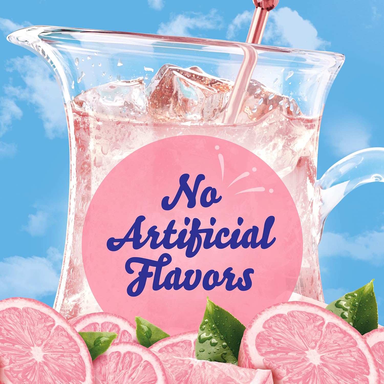 Crystal Light Pink Lemonade Sugar-Free Mix – Office Desk Drink Alternative to Soda for Workday Focus