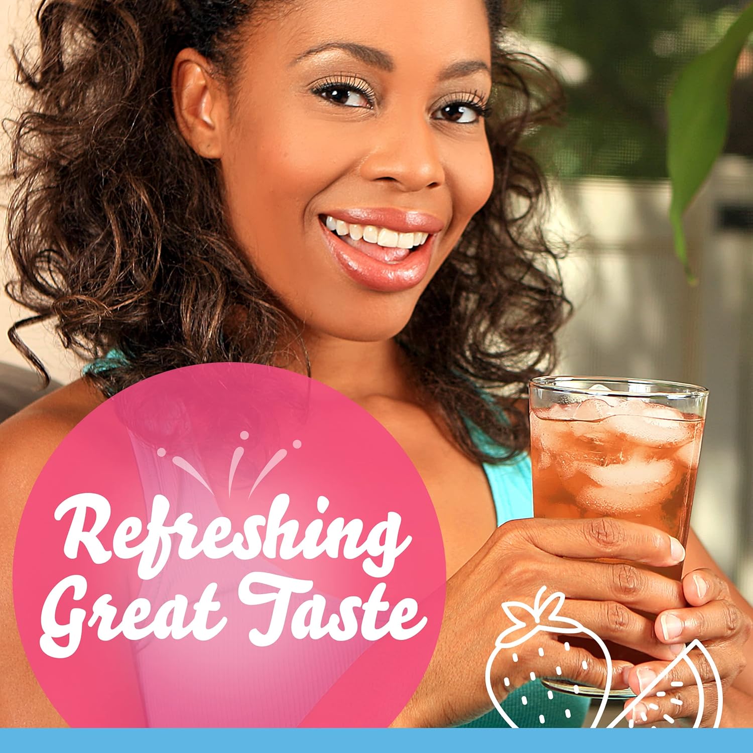 Crystal Light Strawberry Watemelon Drink Mix – Sugar-Free Pitcher Packets for Family Mealtimes