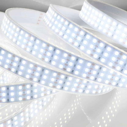 Muzata 12V Low-Heat LED Strip – Cool-to-Touch Daylight Tape for Homes with Kids and Pets