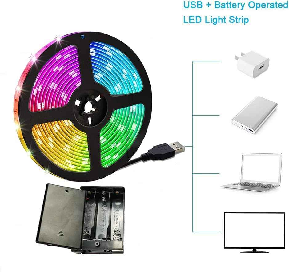 111111 Battery Powered LED Strip Lights – Thoughtful Housewarming Gift for Her & New Homeowners
