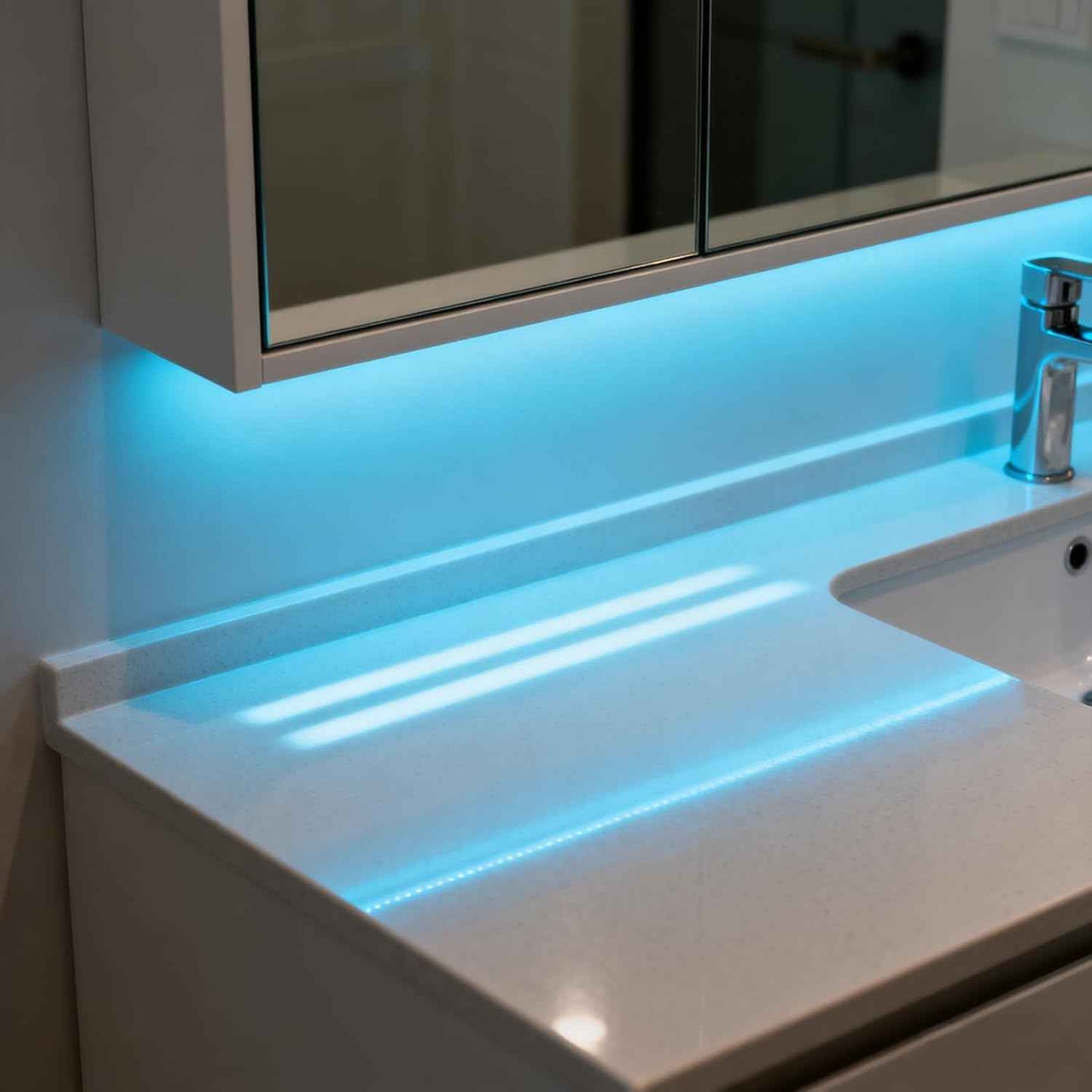 VOLTRONIC GlowStrip LED Strip Lights – Flameless, Cool Touch Accent Lighting for Bedrooms and Living Rooms