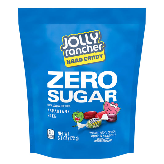 JOLLY_RANCHER_Zero_Sugar_Assorted_Fruit_Flavored_Hard_Candy_Bag,_6.1_oz_Snack_Bonbon