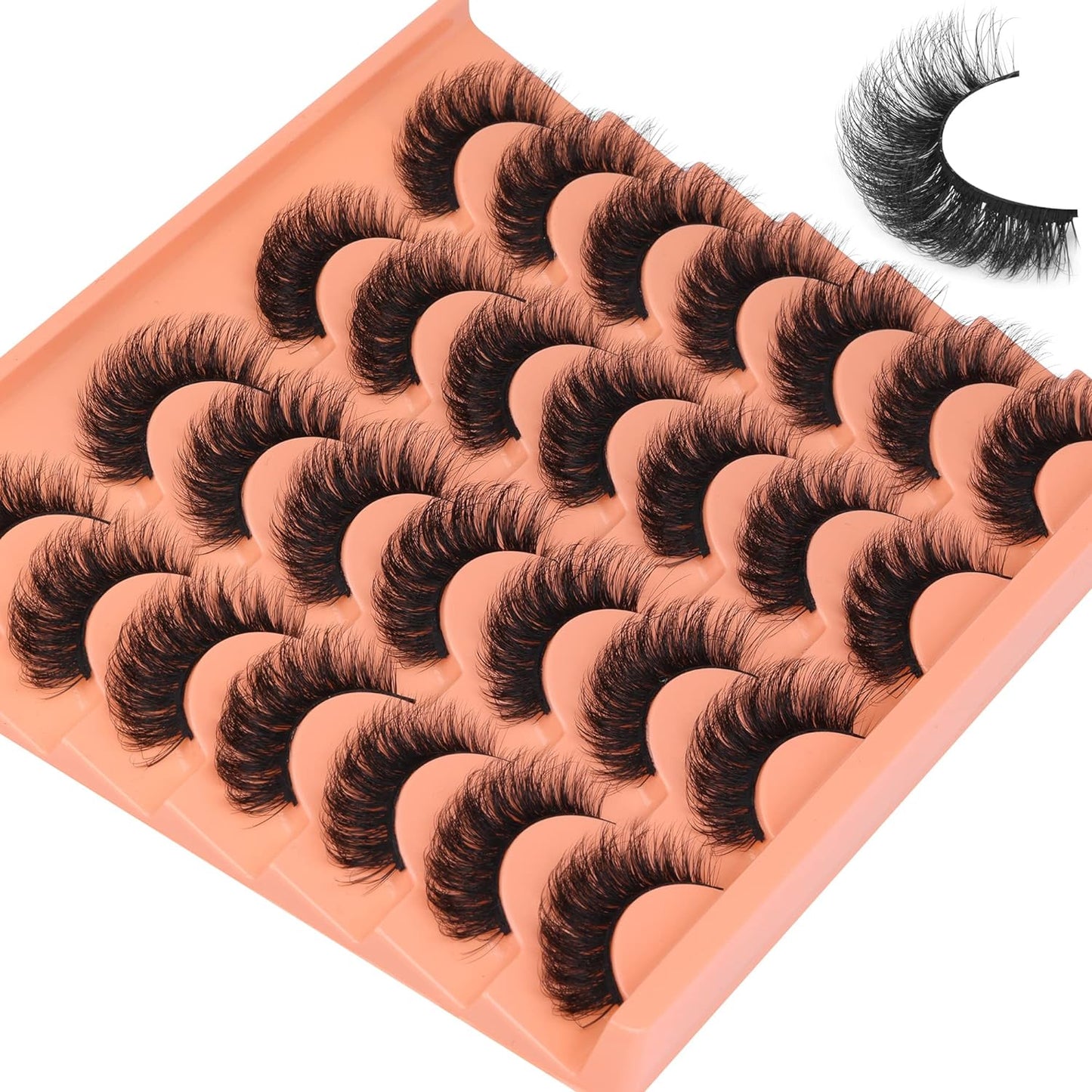 Losha_Eyelashes_Natural_Look_Faux_Mink_Lashes_Pack_Handmade_Fluffy_False_Eyelashes_14_Pairs_Cat_Eye_Lashes_(54)_Makeup_Lash_Extensions_Cosmetic_Eyelashes_Extensions_Eyelash_Extension_Lash_Extension