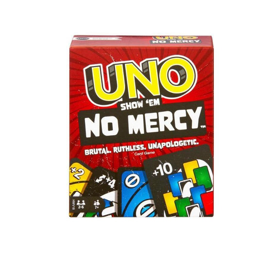 Mattel_Games_UNO_Show_‘em_No_Mercy_Card_Game_for_Kids,_Adults_&_Family_Parties_and_Travel_with_Extra_Cards,_Special_Rules_and_Tougher_Penalties
