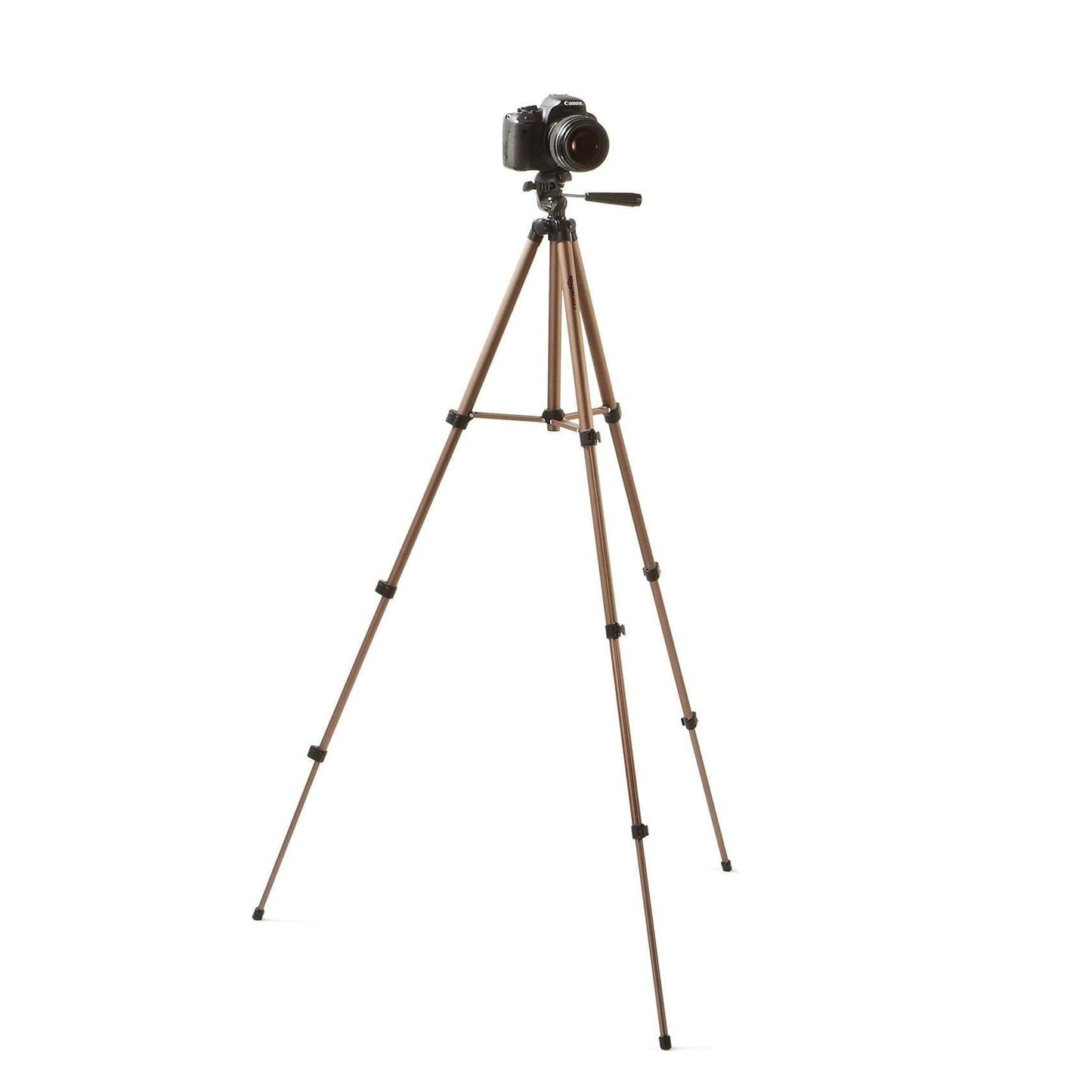 50-inch_Lightweight_Camera_Mount_Tripod_Stand_With_Bag,_Black/Brown