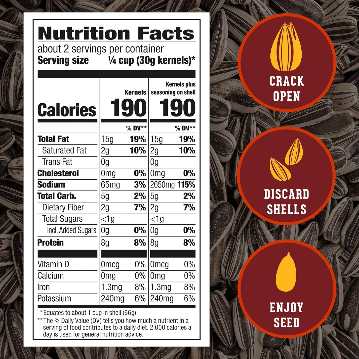 DAVID Jumbo Sunflower Seeds, Bar-B-Q Flavor, 5.25 oz – Tailgate and Backyard BBQ Munching Snack