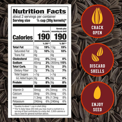 DAVID Jumbo Sunflower Seeds, Bar-B-Q Flavor, 5.25 oz – Tailgate and Backyard BBQ Munching Snack