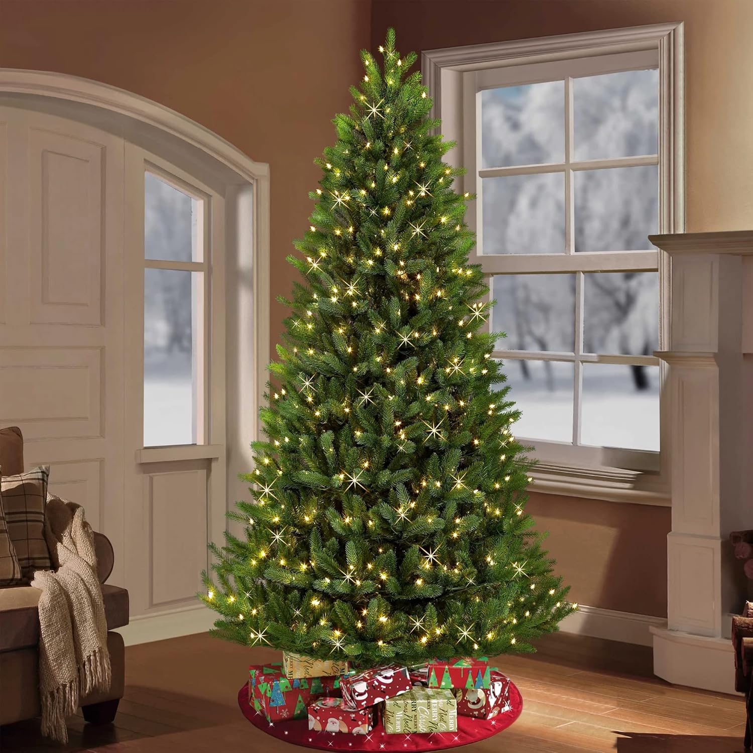Dazzle Bright LED Christmas String Lights – Thoughtful Holiday Gift for Homeowners Who Love to Decorate Indoors and Out
