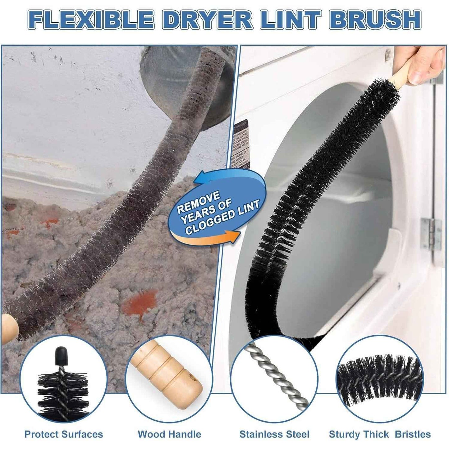PetOde Vacuum Hose Attachment & Brush – Useful Holiday Gift for Parents and Friends