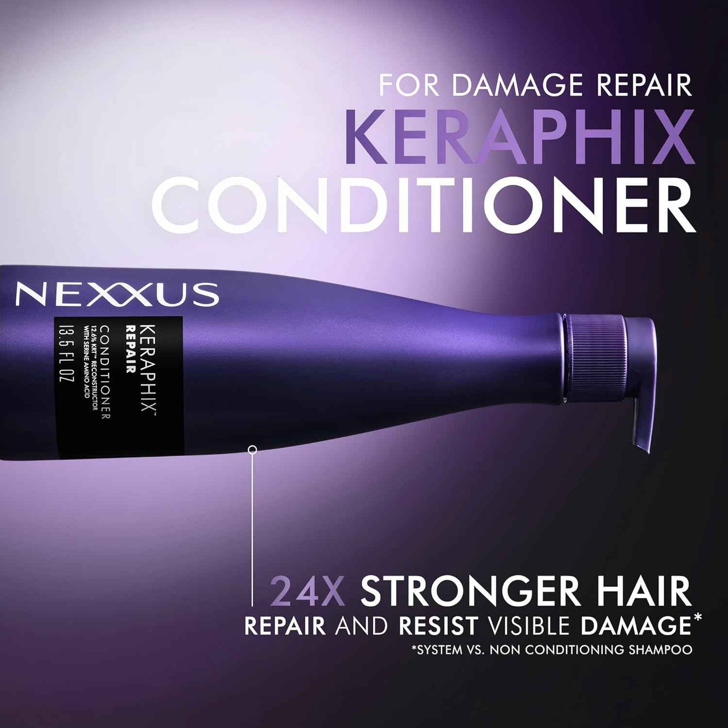 Nexxus Keraphix Premium Damage Repair Conditioner – Salon-Grade Hair Treatment for Discerning Stylists